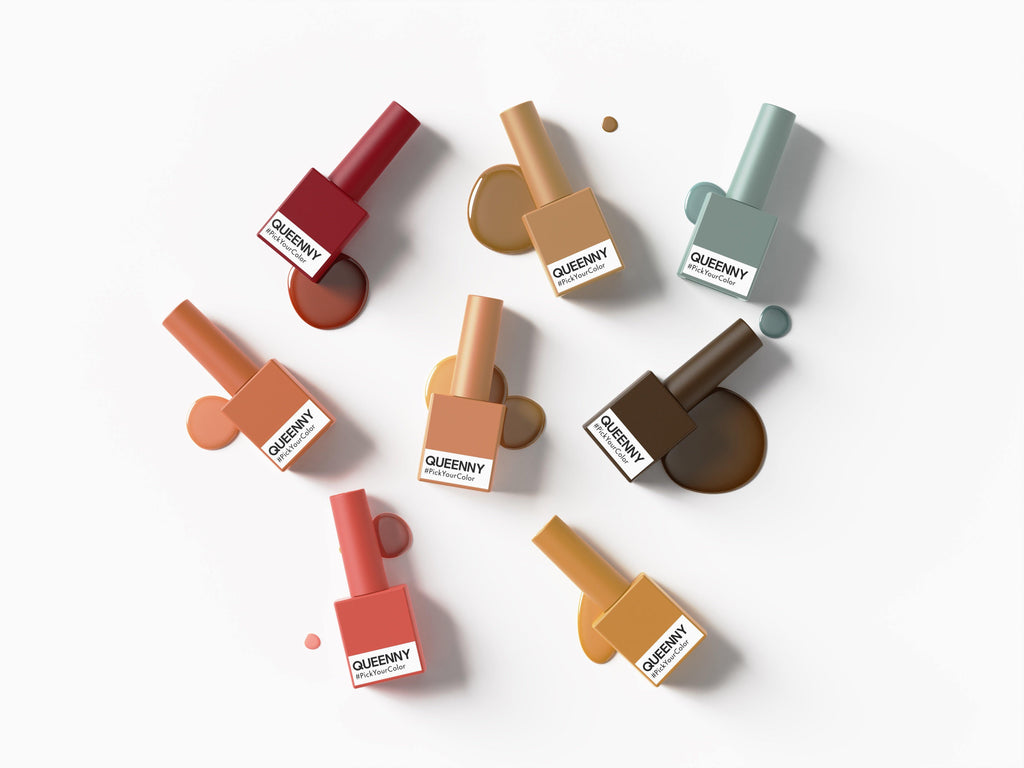  Neon Apricot 048 - QUEENNY USA (vegan, cruelty free, non toxic, 11 free gel nail polish)
