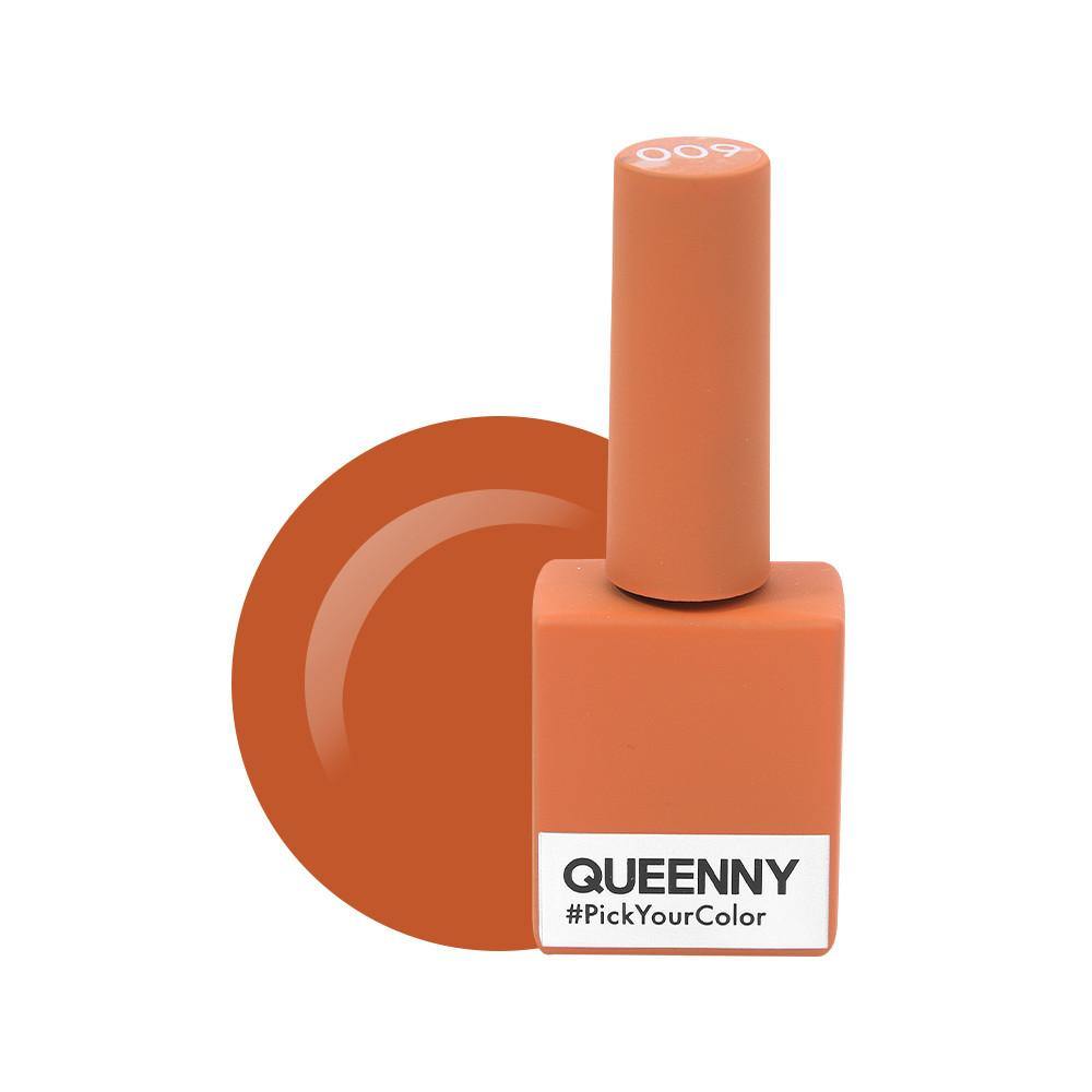  Pumpkin 009 - QUEENNY USA (vegan, cruelty free, non toxic, 11 free gel nail polish)