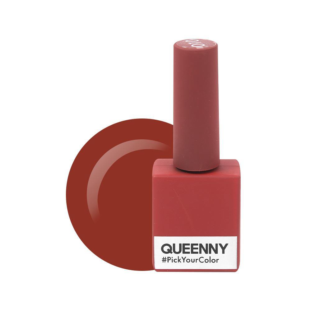  Saddil Brown 010 - QUEENNY USA (vegan, cruelty free, non toxic, 11 free gel nail polish)