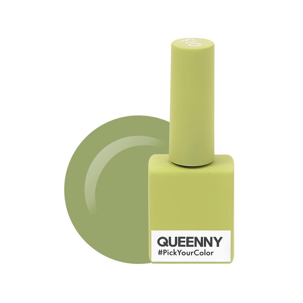  Green Yellow 015 - QUEENNY USA (vegan, cruelty free, non toxic, 11 free gel nail polish)