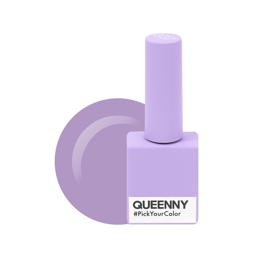  Dusty Lavender 037 - QUEENNY USA (vegan, cruelty free, non toxic, 11 free gel nail polish)