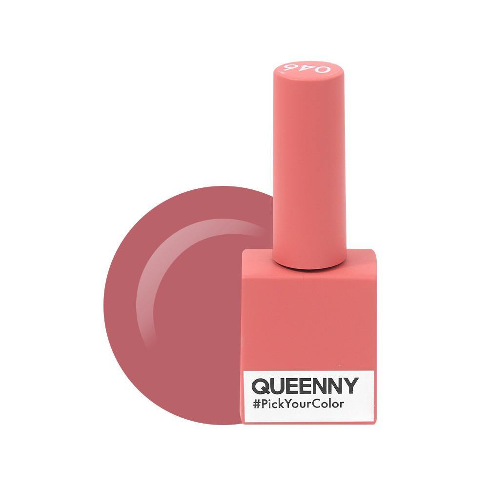  Pale Violet Red 046 - QUEENNY USA (vegan, cruelty free, non toxic, 11 free gel nail polish)
