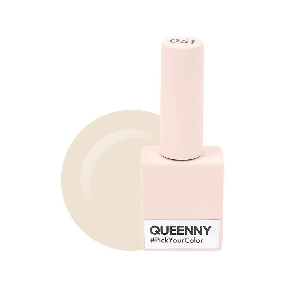  Milk Cream 061 - QUEENNY USA (vegan, cruelty free, non toxic, 11 free gel nail polish)