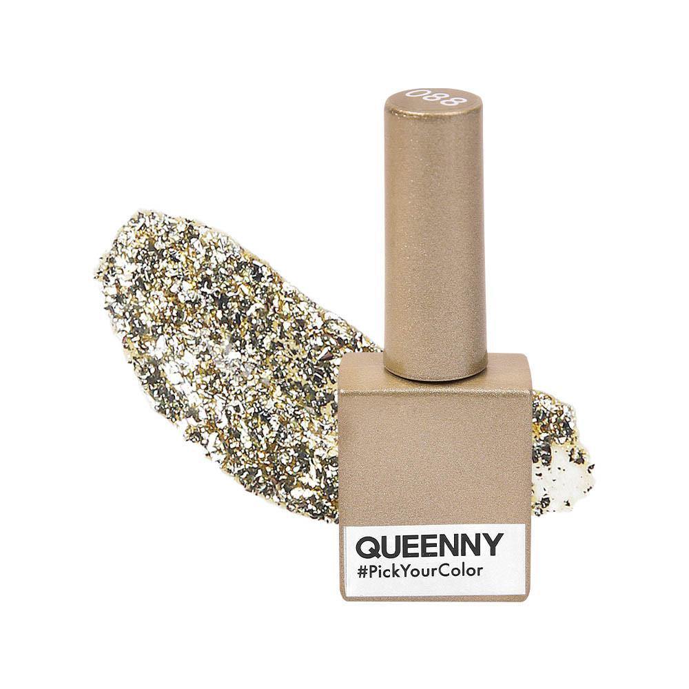  Mirror Gold 088 - QUEENNY USA (vegan, cruelty free, non toxic, 11 free gel nail polish)