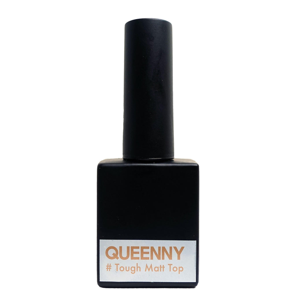  Tough Matte Top Coat - QUEENNY USA (vegan, cruelty free, non toxic, 11 free gel nail polish)